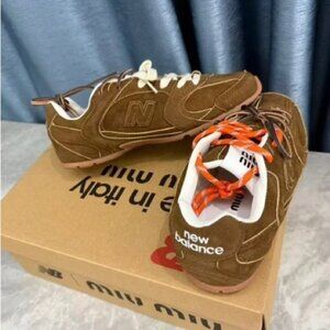 New Balance X Miu Miu 530 SL Sneakers Brown